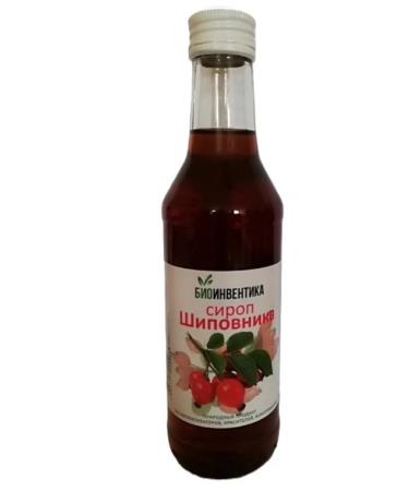 home medicine cabinet Rosehip syrup 250 ml bottle