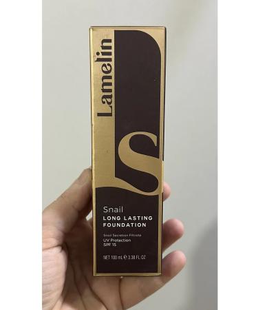 LAMELIN Tonal cream 21 tone Snail Long Lasting Foundation - Buy Online on GoSupps.com