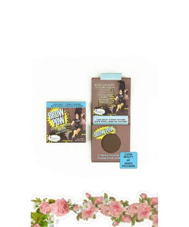 THEBALM Browpow Dark Brown 1.2 g powder