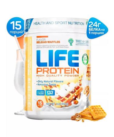 Tree of Life Life Protein 450g Belgian waffles