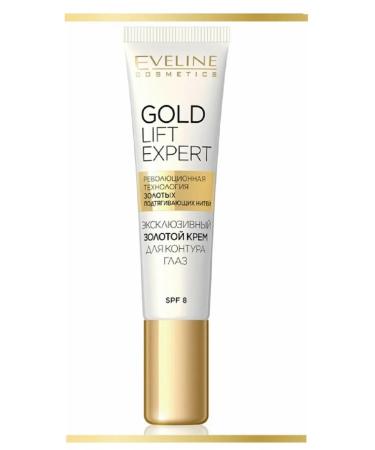 EVELINE Gold Lift Eye Cream from Golden Mary 15ml - Buy Online on GoSupps.com