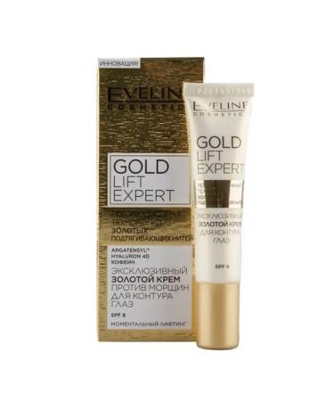 EVELINE Gold Lift Eye Cream from Golden Mary 15ml - Buy Online on GoSupps.com