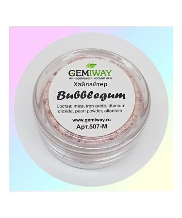 GEMIWAY Highlighter mineral Bubblegum 2.5g - Buy Online on GoSupps.com