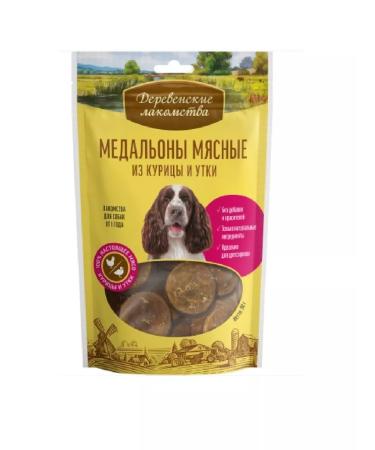 Country delicacies Meat medallions for dogs 90 g 2 pcs - Buy Online on GoSupps.com