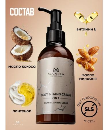 MANITA PROFESSIONAL Perfumed body cream - Buy Online on GoSupps.com