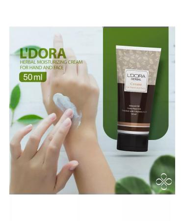 L'DORA Softening and moisturizing herbal cream for hand and face - Buy Online on GoSupps.com