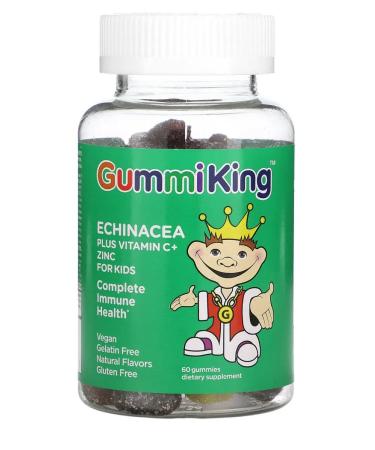 GummiKing Echinacea Vitamin C and zinc for children chewing pills