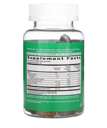 GummiKing Echinacea Vitamin C and zinc for children chewing pills - Buy Online on GoSupps.com