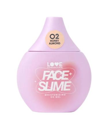 Love Generation Gel-CC moisturizing Face Slime light coating tone 02