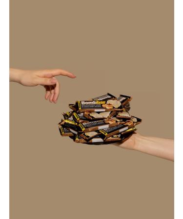 BombBar Protein bars in chocolate without sugar Mokkachino 12pcs - Buy Online on GoSupps.com