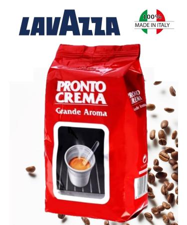 Lavazza Pronto Crema Grande Aroma Coffee in grains 1 kg bag
