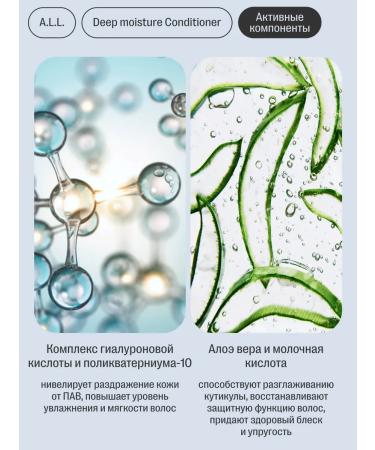 ALL About love & lifestyle Air conditioner for moisturizing dry and porous hair. 300 ml - Buy Online on GoSupps.com