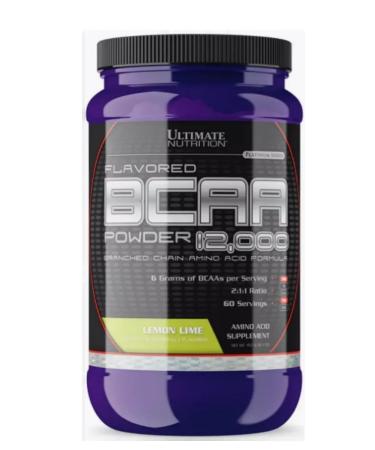 Ultimate Nutrition BCAA amino acids 12000 457 GR lemon and lime