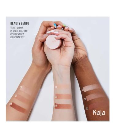 KAJA Palette of shadows Beauty Bento #13 Velvet Dream - Buy Online on GoSupps.com