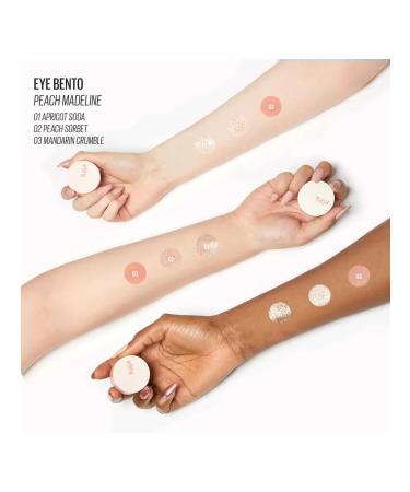 KAJA Palette of shadows Beauty Bento #16 Peach Madeline - Buy Online on GoSupps.com