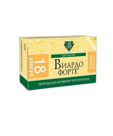 DIOD Plant of Environmental Technology and Eco-Nutrition PJSC Viardot Fortu 18 capsules for men. 1pc - Buy Online on GoSupps.com