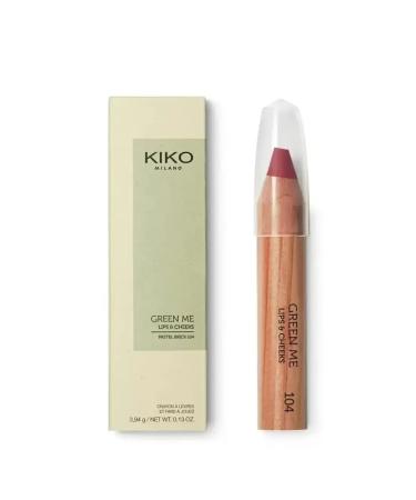 KIKO Milano Green Me Lips & Cheeks Pencil for Lip Make - Buy Online on GoSupps.com