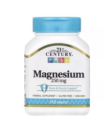 21st Century Magnesium 250mg 110 tablets