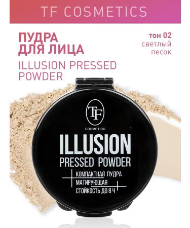 TF Cosmetics Compact powder Triumph Illusion matting and persistent