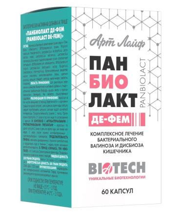 Art Life Formation and restoration of microflora pan Biolact de Fem - Buy Online on GoSupps.com