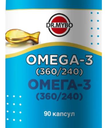 DR MYBO Omega-3 fish oil - Buy Online on GoSupps.com