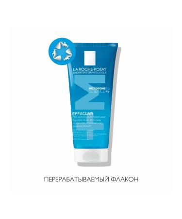 LA Roche-Posay Effaclar cleansing gel foaming for oily skin 200 ml - Buy Online on GoSupps.com