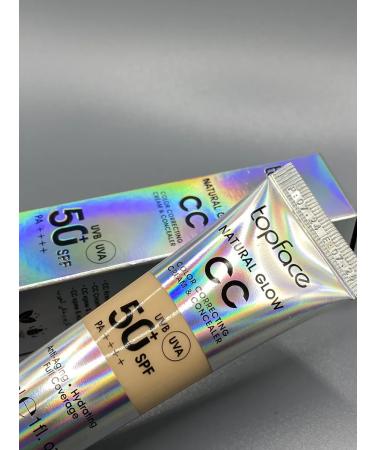 TopFace Tonal cream CC Natural Glow PT472 002 - Buy Online on GoSupps.com