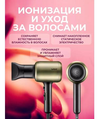 VGR Professional hairdryer for perfect hairstyles - Buy Online on GoSupps.com