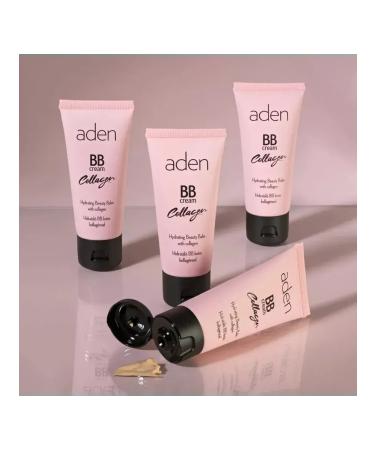 Aden BB-cream with collagen 01 Ivory - Buy Online on GoSupps.com