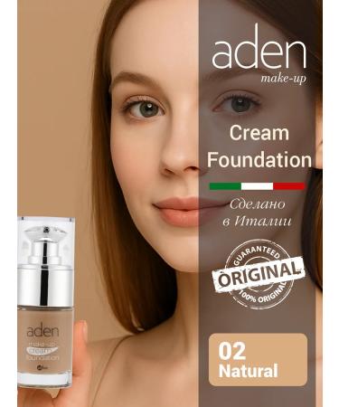Aden Tonal cream base 02 natural