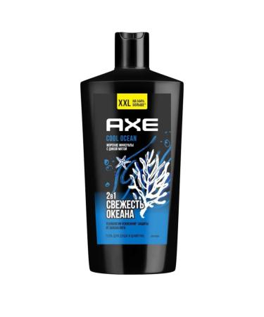 Axe Male shower 2V1 wild mint 610 ml - Buy Online on GoSupps.com