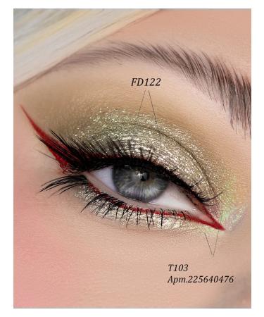 Nuage FD122 Olivia Metal Eye Shadows - Buy Online on GoSupps.com