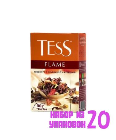 TESS Tea fruit sheet flame 90g. (20 pcs) 6006500