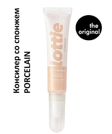 Lottie London Concealer with sponge Porcelain 8 ml