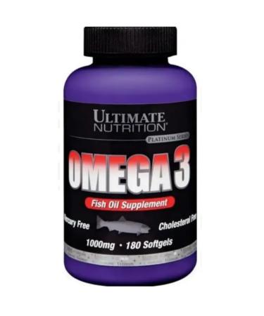 Ultimate Nutrition Fish oil omega 3 180 capsules