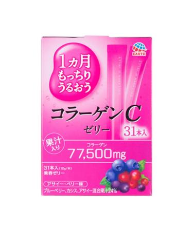 Earth C jelly sea collagen with vitamin C 31 stick
