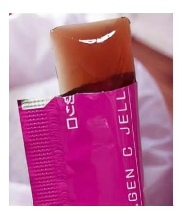 Earth C jelly sea collagen with vitamin C 31 stick - Buy Online on GoSupps.com