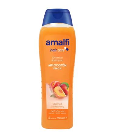 Amalfi Family peach shampoo "Peach" 750 ml - Buy Online on GoSupps.com