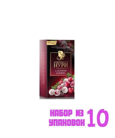 Princess Nuri Tea in bags of sugar cranberries 25 pack. (10 pcs) 6016172 - Buy Online on GoSupps.com