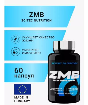 Scitec Nutrition Zinc magnesium B6 zmb6 (60 caps)