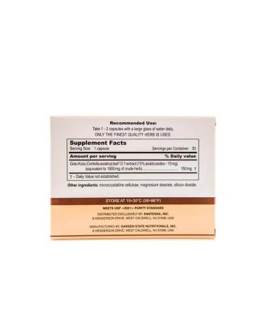 Santegra GOTU Kola GP Ecratic Gotu Cola set 2x30kaps - Buy Online on GoSupps.com