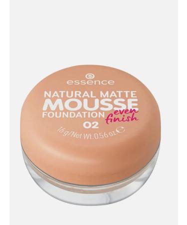 Essence Tonal base of mousse Natural Matte Mousse 02