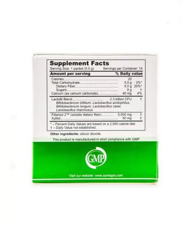 Santegra Lactobi Complex lacto bi probiotic set 2x14 Sasha - Buy Online on GoSupps.com