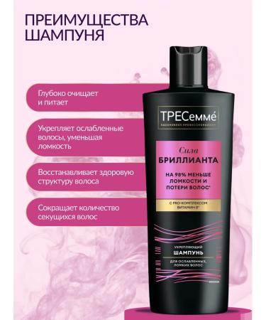 TRESemme Set of shampoo and hair balm against brittleness - Buy Online on GoSupps.com