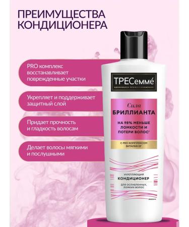 TRESemme Set of shampoo and hair balm against brittleness - Buy Online on GoSupps.com