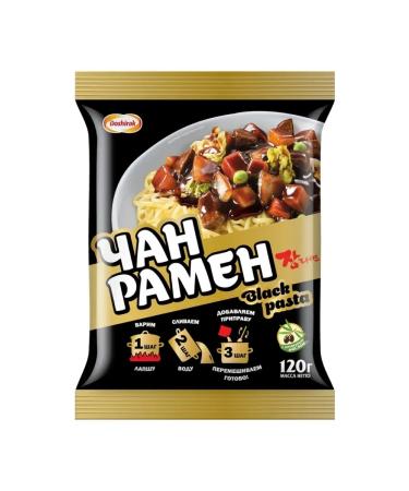 Doshirak Lapsha Chan Ramen Black Pasta 120g - Buy Online on GoSupps.com