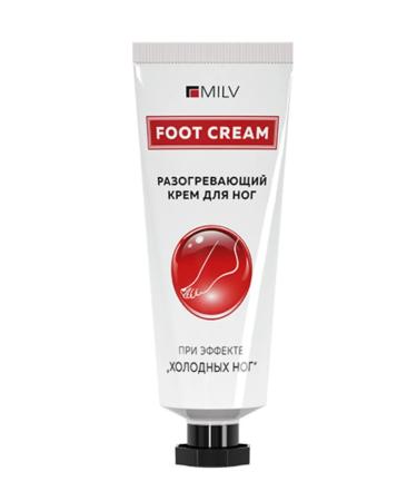 MILV Warming leg cream with vitamin B3 70 ml