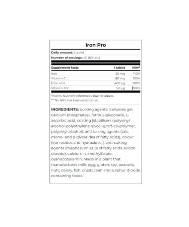 Scitec Nutrition Iron Pro - Buy Online on GoSupps.com