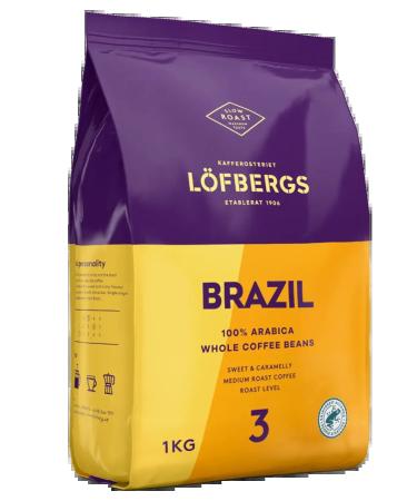 L fbergs Lefbergs coffee in grain grazil 1 kg - Buy Online on GoSupps.com