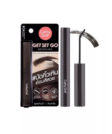 Cathy Doll Mascara for eyebrows waterproof #04 dark brown